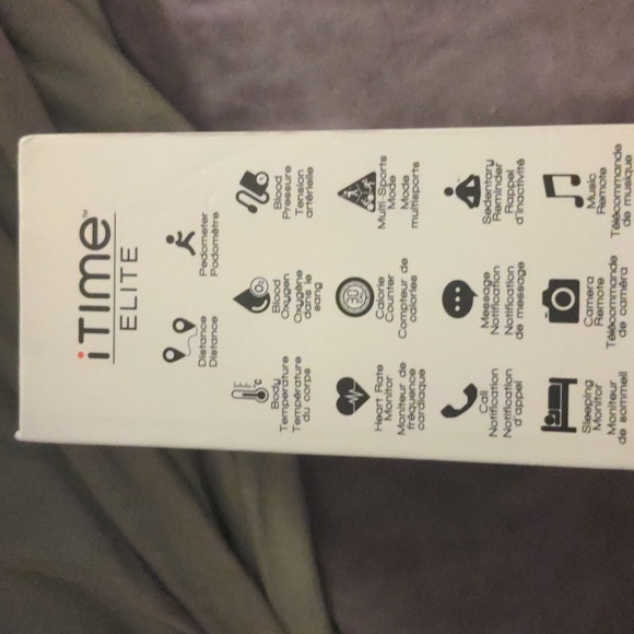 iTIME ELITE NIB Heart Rate, Blood Pressure, Pedometer, Call, Music & More Watch - Picture 8 of 16